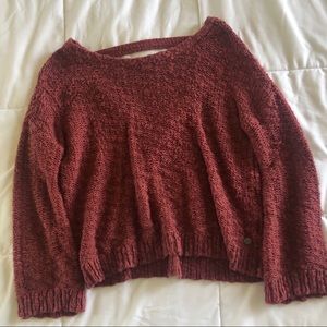 ROXY Maroon/Pink/Red Sweater